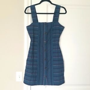 Roxy NWOT button down cotton summer dress